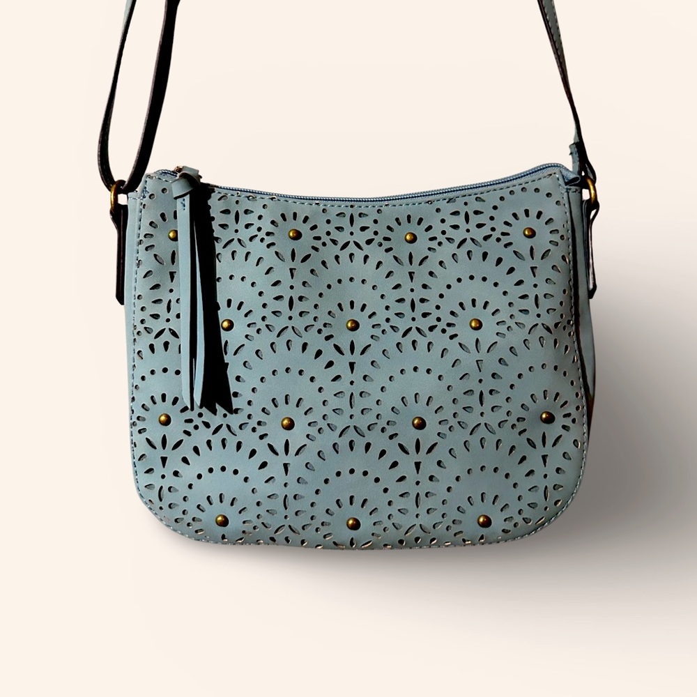 BUENO Floral Pastel Crossbody Bag